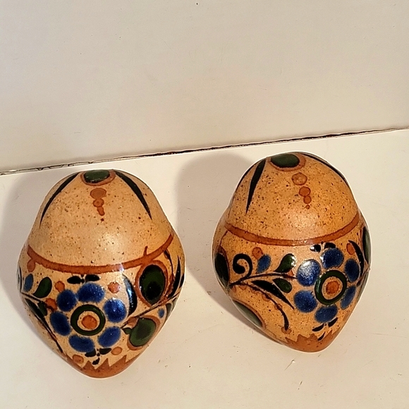 2 VTG MEXICAN TONAL POTTERY OWL - Picture 3 of 5